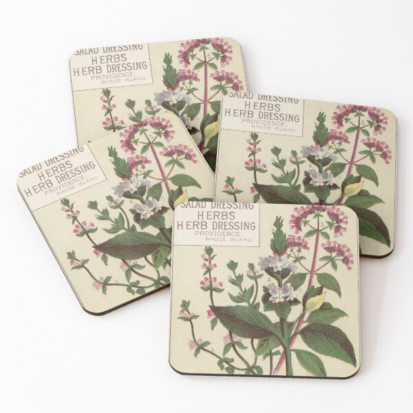 Item preview, Vintage Floral Salad Dressing Card designed and sold by Caroline Amanda.