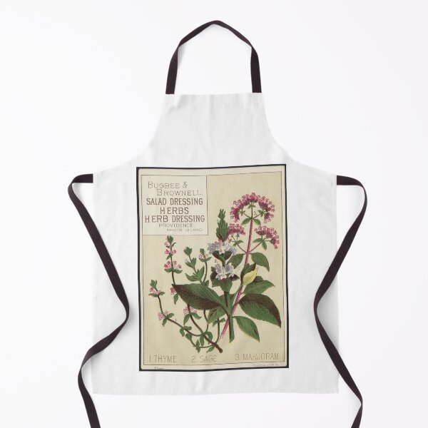 Item preview, Vintage Floral Salad Dressing Card designed and sold by Caroline Amanda.