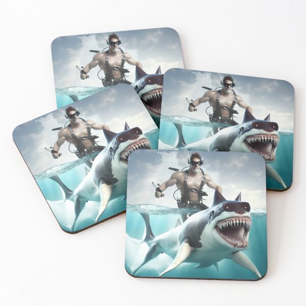 Item preview, Shark Commando designed and sold by ai-depot.
