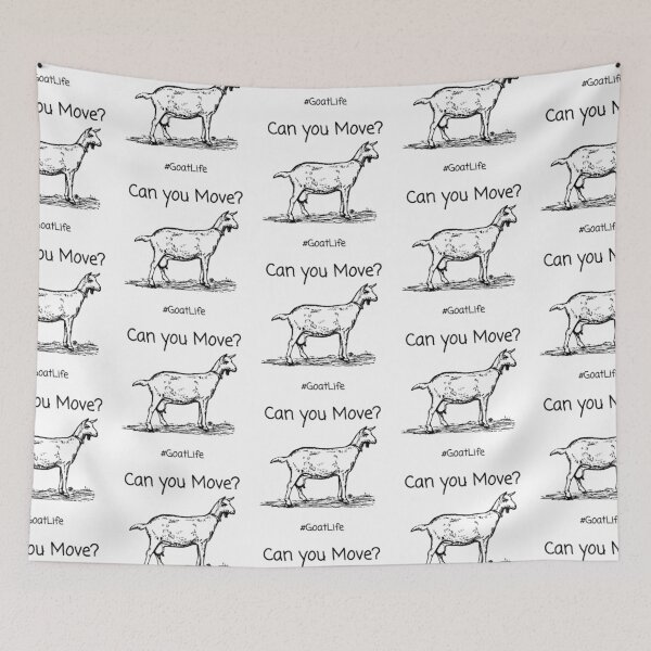 Item preview, Goat, Move! designed and sold by MissLadyGraves.