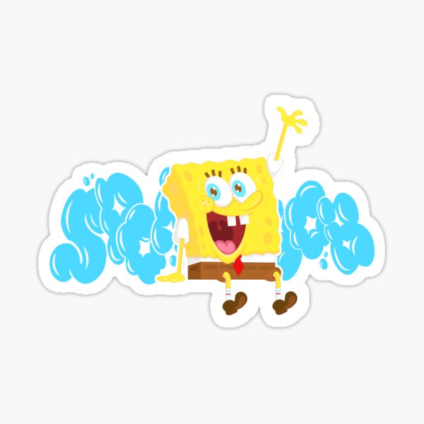 Sad Spongebob Stickers for Sale