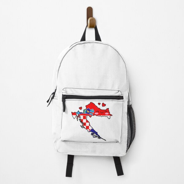 Item preview, Croatia Flag Map Smile with Love designed and sold by pixelsparkzone.