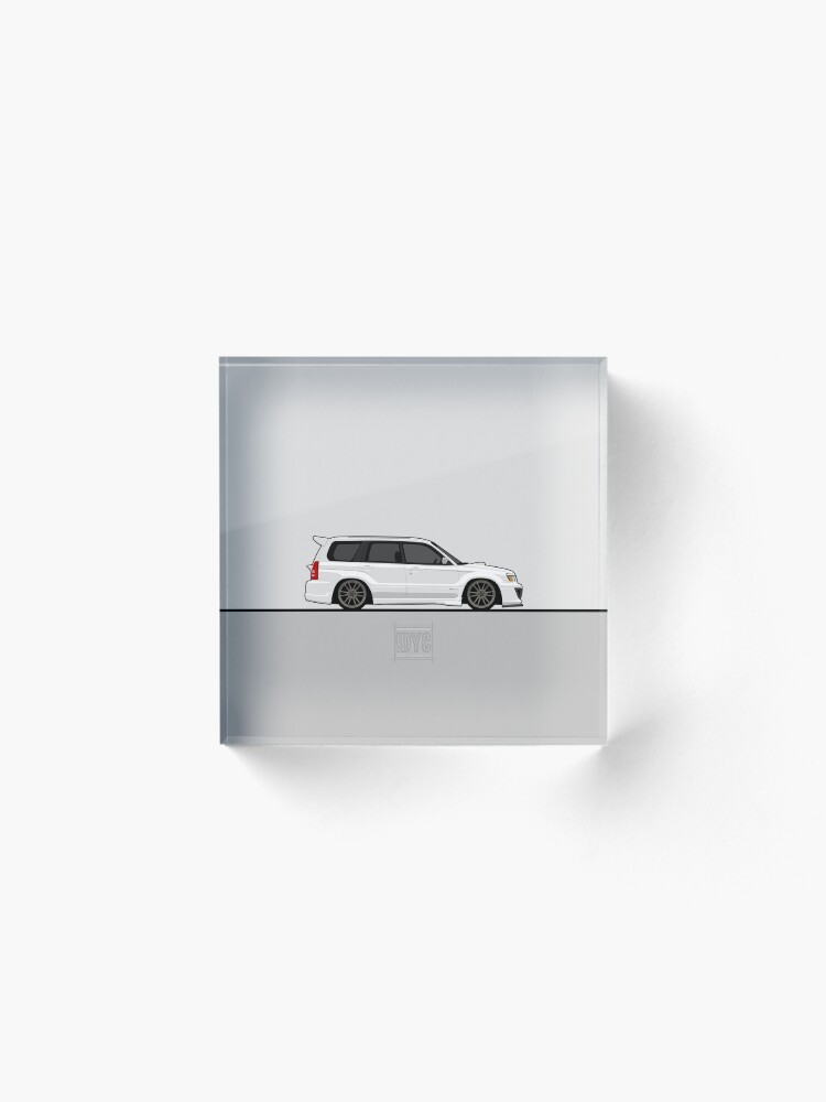 Alternate view of Visit idrewyourcar.com to find hundreds of car profiles! Acrylic Block