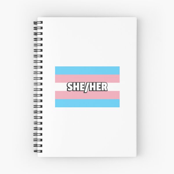 Item preview, Transfem She Her - Transfem Flag - Trans Colors designed and sold by Inspirationmotivation.