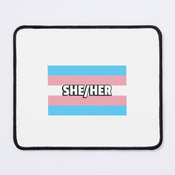 Item preview, Transfem She Her - Transfem Flag - Trans Colors designed and sold by Inspirationmotivation.