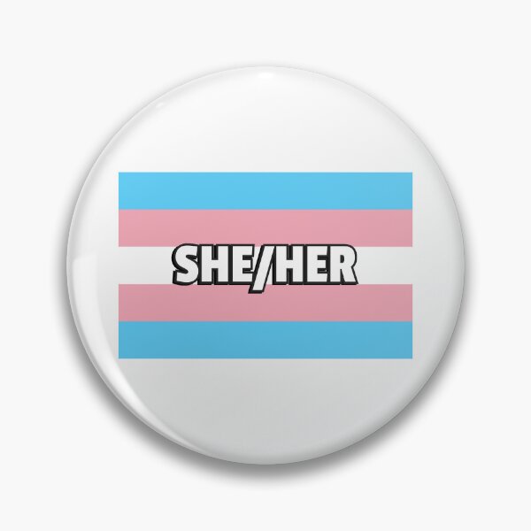 Item preview, Transfem She Her - Transfem Flag - Trans Colors designed and sold by Inspirationmotivation.