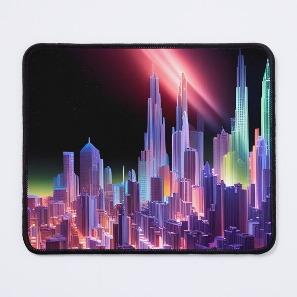 Item preview, Vibrant Spacecore Cityscape  designed and sold by Roanemermaid.