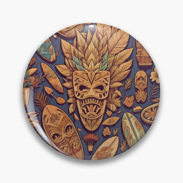 Item preview, Tropical Tiki Patterns designed and sold by LavaCreative.