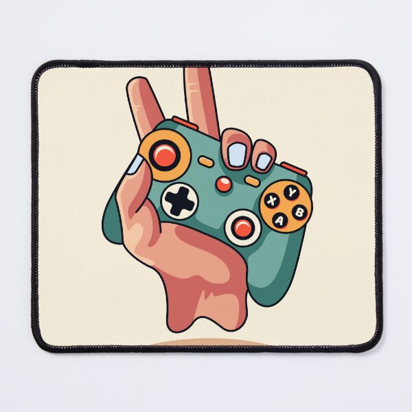 Item preview, Skull Gaming with Joystick Emblem in Modern Style designed and sold by hjian8219.