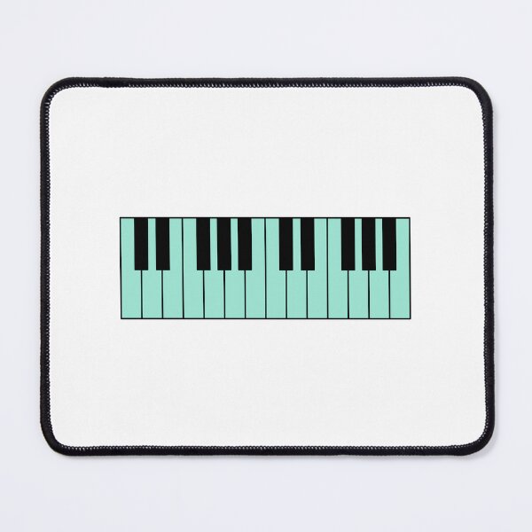 Item preview, Piano keyboard pastel green designed and sold by Inspirationmotivation.