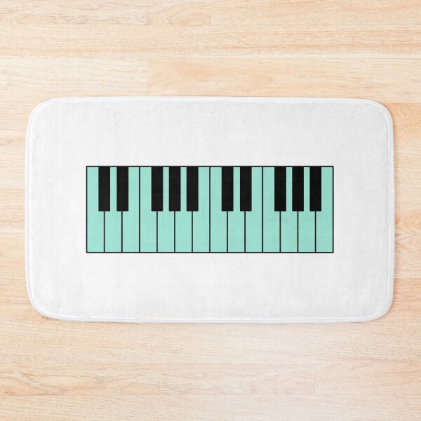 Item preview, Piano keyboard pastel green designed and sold by Inspirationmotivation.