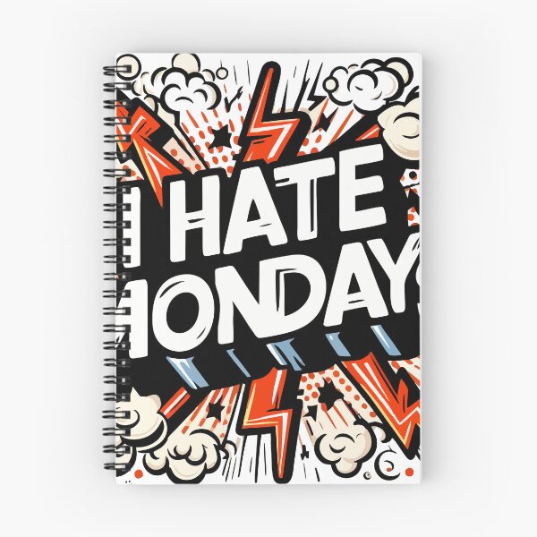 Item preview, I HATE MONDAYS designed and sold by carlarmes.
