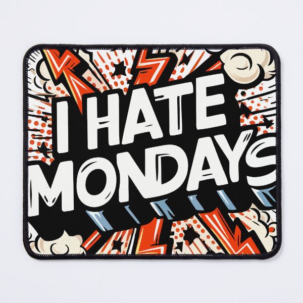 Item preview, I HATE MONDAYS designed and sold by carlarmes.