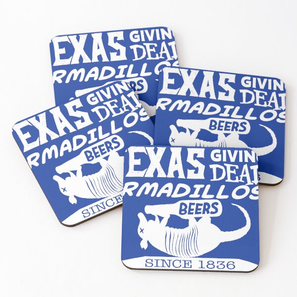 Item preview, Texas Giving Armadillos beers since 1836 designed and sold by ERICELIART.
