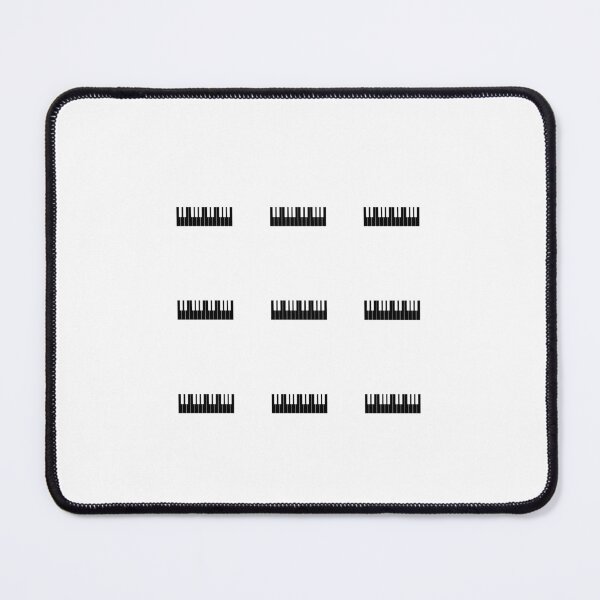 Item preview, Piano keyboard inverted colors - white and black pack designed and sold by Inspirationmotivation.