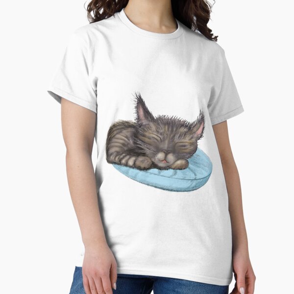 Item preview, sleeping cat designed and sold by BSGalerie.