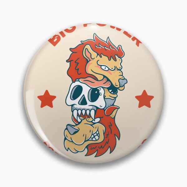 Item preview, Vintage Halloween Illustration: Wolf and Hyena with Skull designed and sold by hjian8219.
