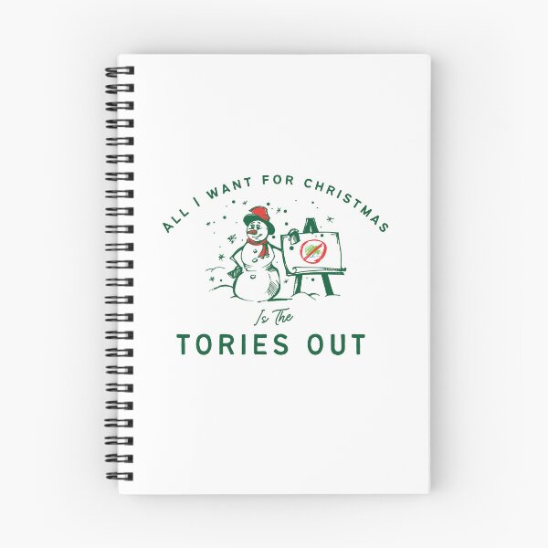 Item preview, All I Want For Christmas Is The Tories Out - UK Politics Funny - Tories Out designed and sold by N44Prints.