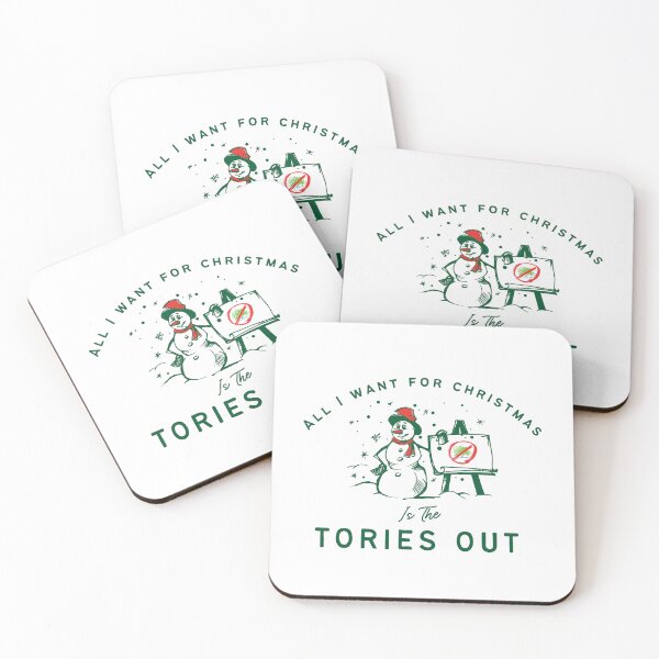 Item preview, All I Want For Christmas Is The Tories Out - UK Politics Funny - Tories Out designed and sold by N44Prints.