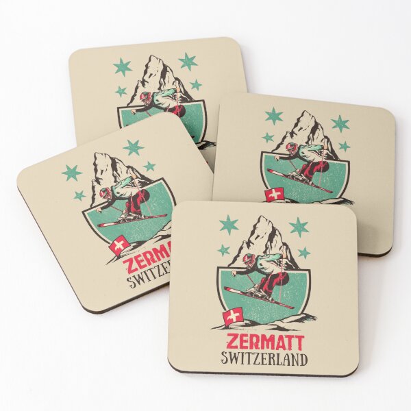 Item preview, Vintage Zermatt Switzerland Design designed and sold by GoodOldVintage.
