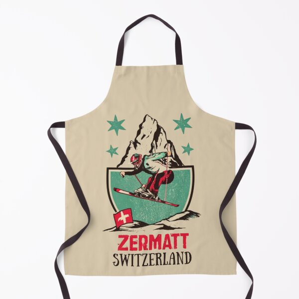 Item preview, Vintage Zermatt Switzerland Design designed and sold by GoodOldVintage.