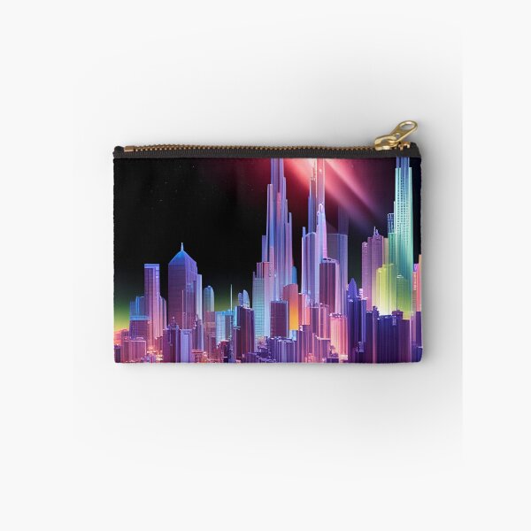 Item preview, Vibrant Spacecore Cityscape  designed and sold by Roanemermaid.