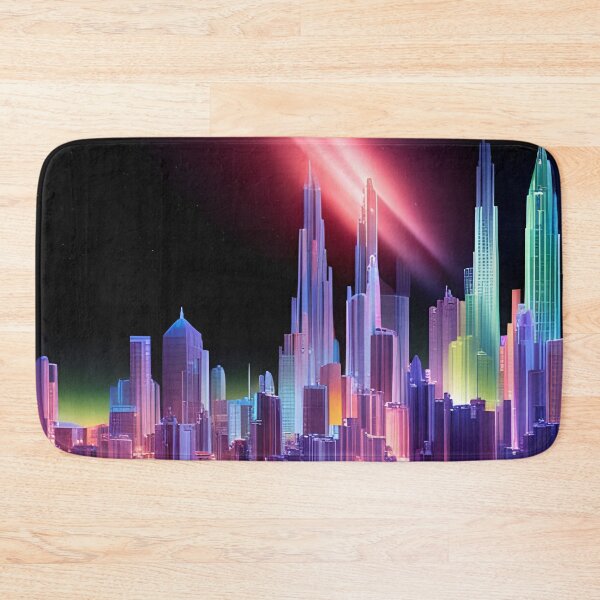 Item preview, Vibrant Spacecore Cityscape  designed and sold by Roanemermaid.