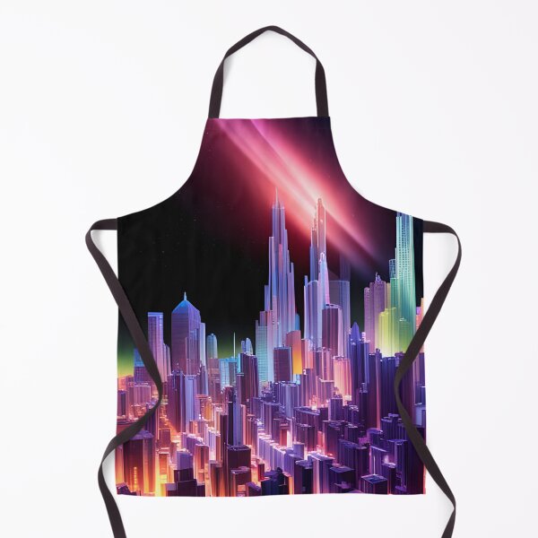 Item preview, Vibrant Spacecore Cityscape  designed and sold by Roanemermaid.