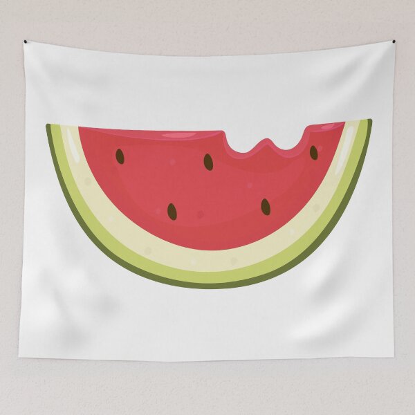 Item preview, A slice of watermelon color illustration designed and sold by OM-lova.