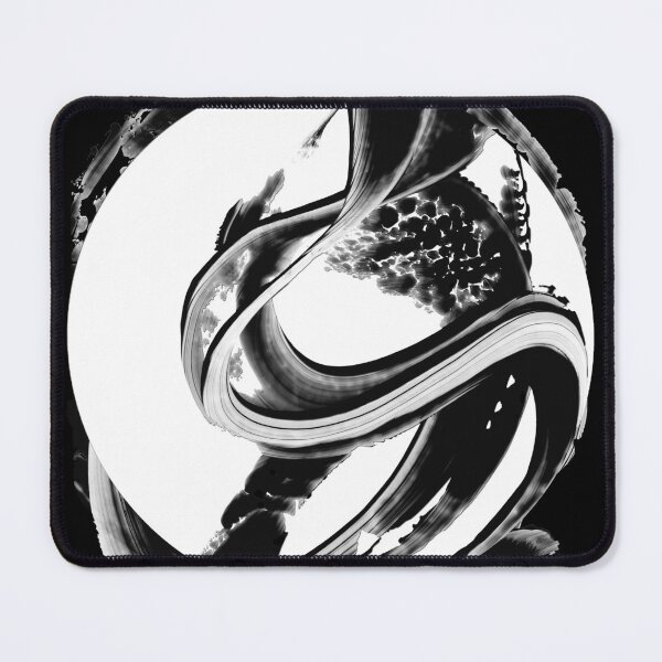 Item preview, Embracing The Moon 2 Black And White Lunar Art designed and sold by Sharon Cummings Art.