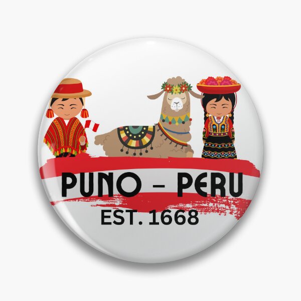 Item preview, Puno - Uros Island -  Peruvian kids and a lhama designed and sold by dwangarts.