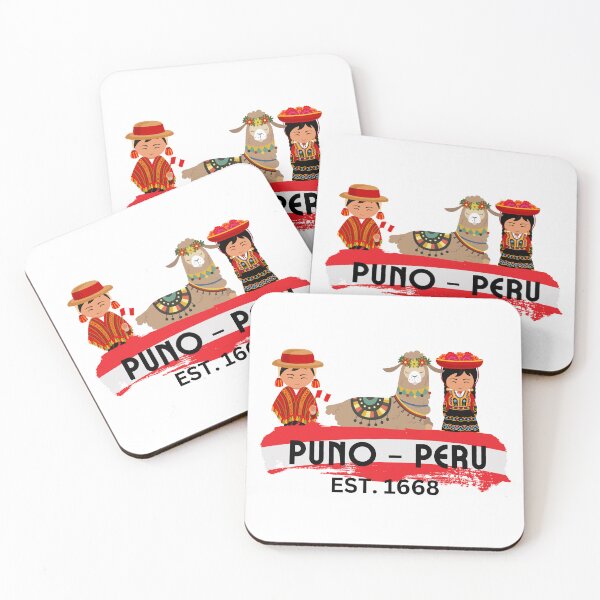 Item preview, Puno - Uros Island -  Peruvian kids and a lhama designed and sold by dwangarts.