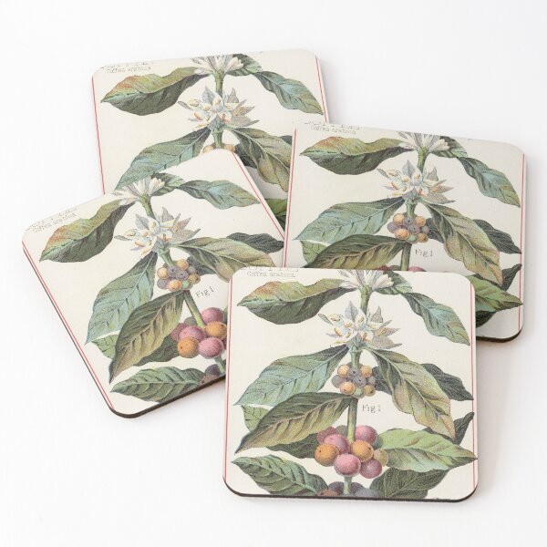 Item preview, Vintage coffee poster designed and sold by Caroline Amanda.