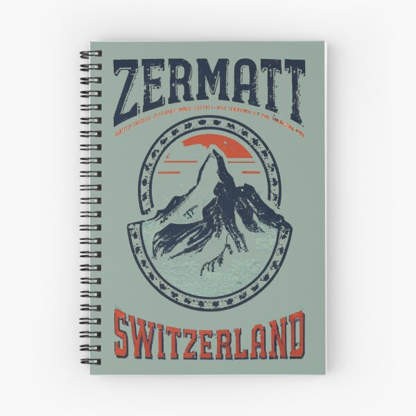 Item preview, Vintage Zermatt Switzerland Design designed and sold by GoodOldVintage.