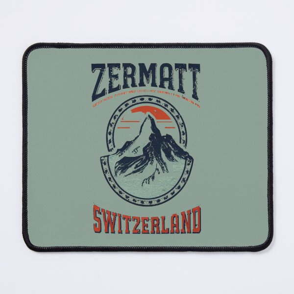 Item preview, Vintage Zermatt Switzerland Design designed and sold by GoodOldVintage.