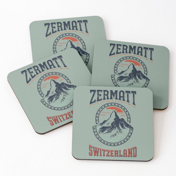 Item preview, Vintage Zermatt Switzerland Design designed and sold by GoodOldVintage.