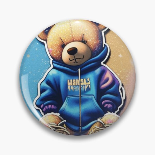 Item preview, City bear in pastels  designed and sold by Roxburylane.