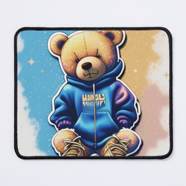 Item preview, City bear in pastels designed and sold by Roxburylane.