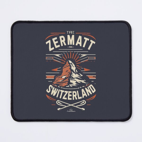 Item preview, Vintage Zermatt Switzerland Design designed and sold by GoodOldVintage.