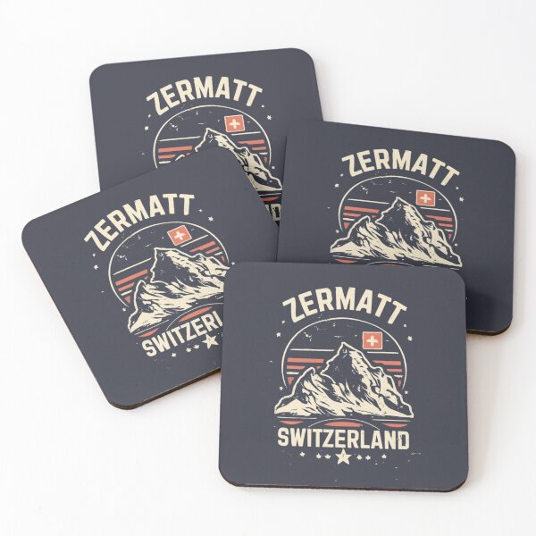 Item preview, Vintage Zermatt Switzerland Design designed and sold by GoodOldVintage.