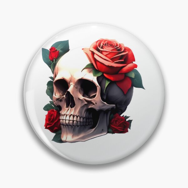 Item preview, SKULL ROSES HALLOWEEN DAY OF THE DEAD DIA DE MUERTOS MEXICAN #ogirdor designed and sold by ogirdorgraphics.