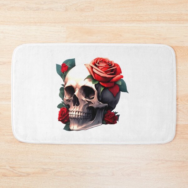 Item preview, SKULL ROSES HALLOWEEN DAY OF THE DEAD DIA DE MUERTOS MEXICAN #ogirdor designed and sold by ogirdorgraphics.