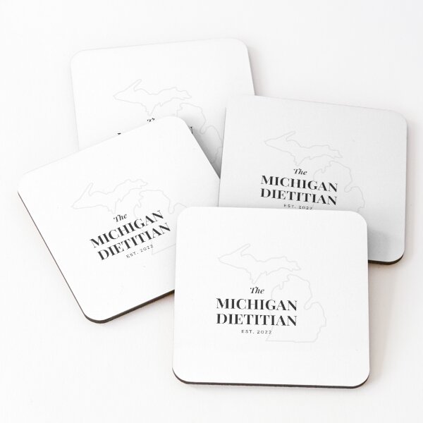 Item preview, The Michigan Dietitian Logo designed and sold by PieceofLulu.