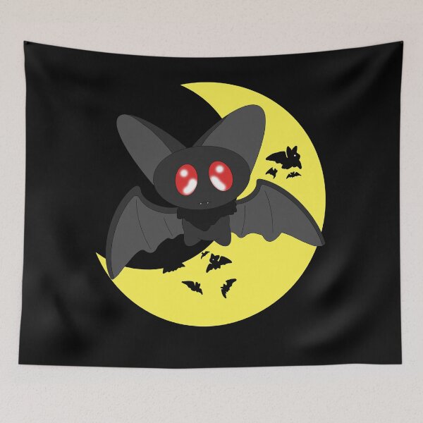 Item preview, Adorable Bat Swarm With Moon designed and sold by AilurosLunaire.