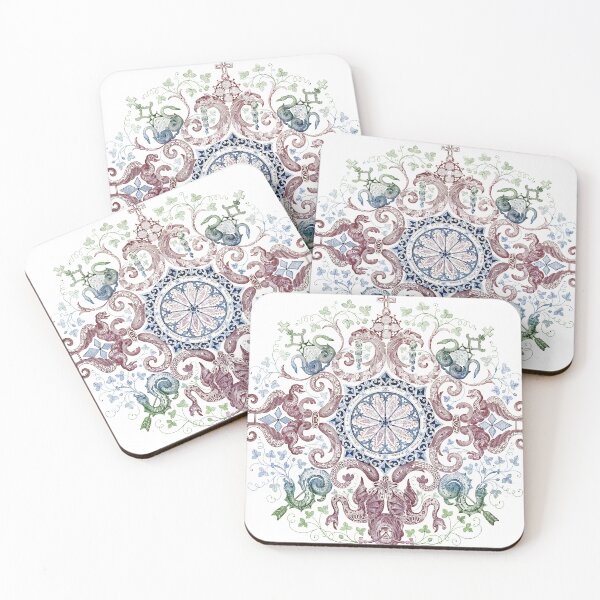 Item preview, Album du moyen-âge, Snakes and Filigree Dragons designed and sold by StbdCapsized.