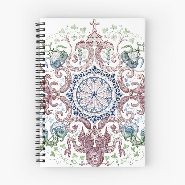 Item preview, Album du moyen-âge, Snakes and Filigree Dragons designed and sold by StbdCapsized.
