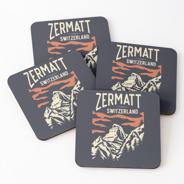 Item preview, Vintage Zermatt Switzerland Design designed and sold by GoodOldVintage.