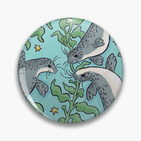 Item preview, Visiting Seals designed and sold by AppalachianAir.