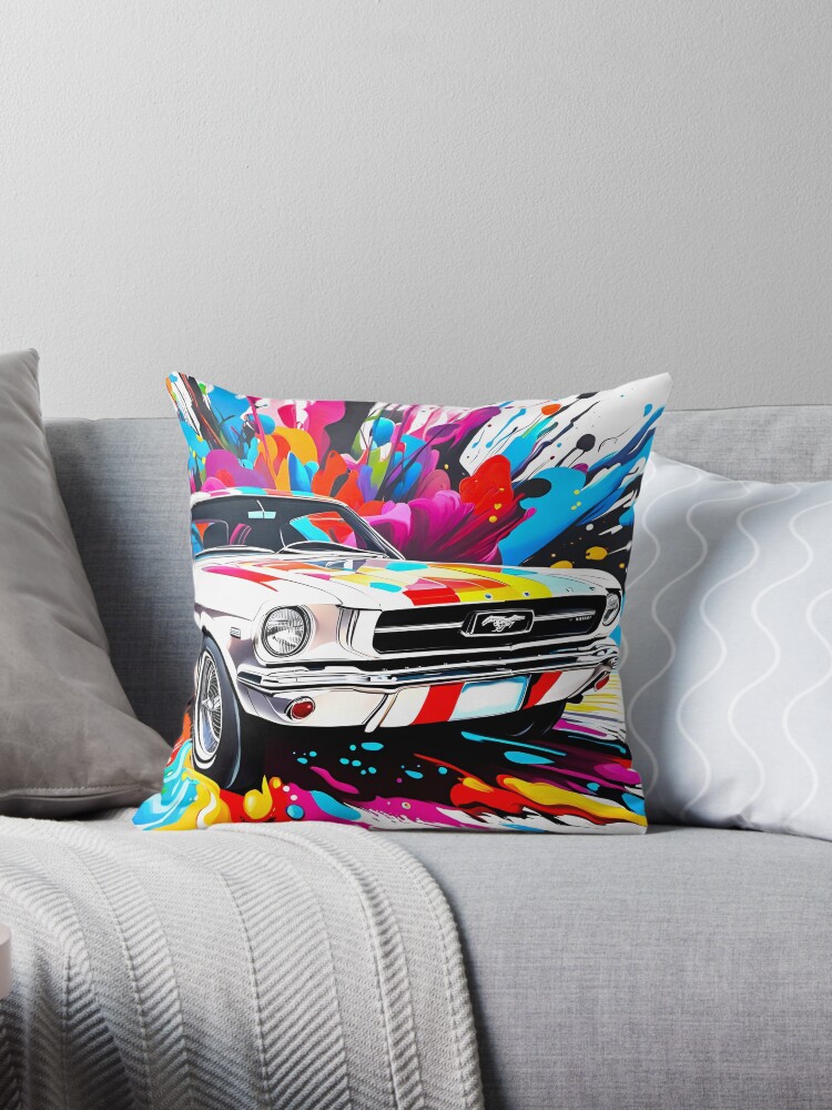 Mustang pillow clearance