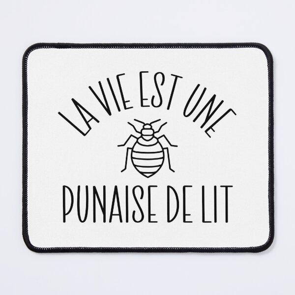 Item preview, Hunting Bedbugs - Funny Bed Bug Design French Shirt designed and sold by MoviesStoreDz.